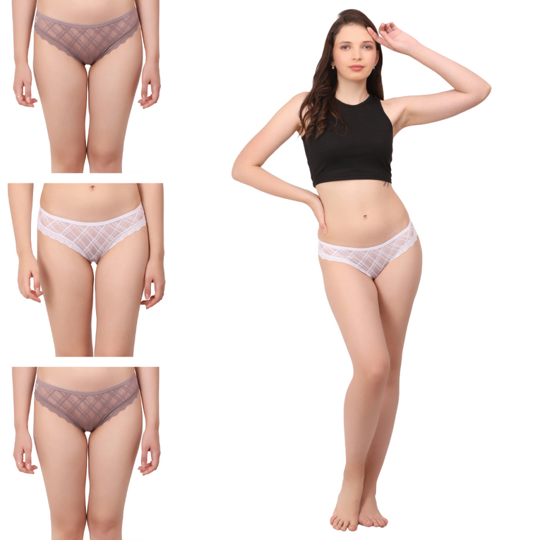 Nude_Brown_White_Nude_Brown_Net_Pattern_Bikni